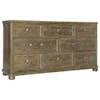 Bernhardt Rustic Patina 8-Drawer Dresser