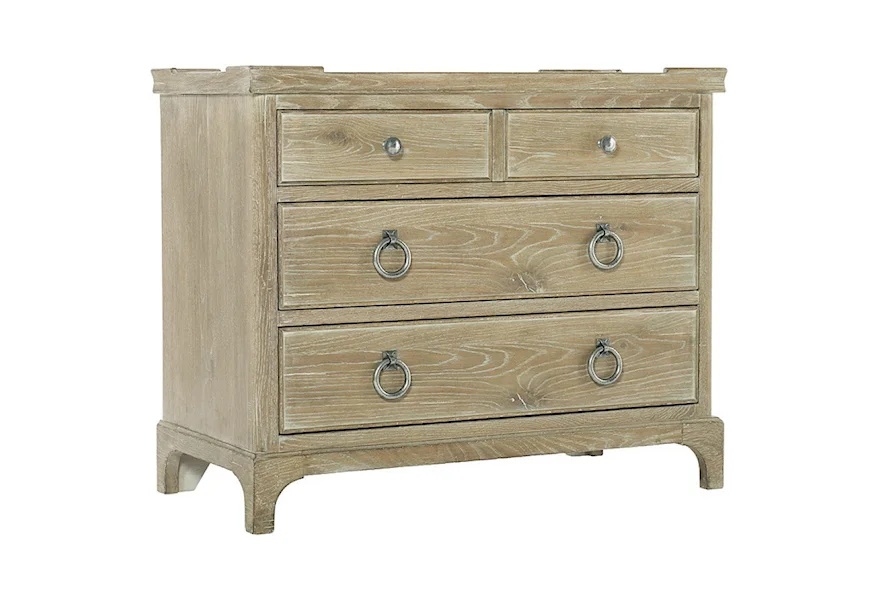 Rustic Patina 3-Drawer Bachelor's Chest by Bernhardt at Wayside Furniture & Mattress