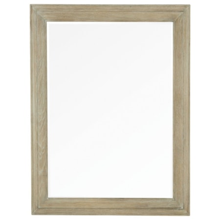 Rustic Mirror with Beveled Edge