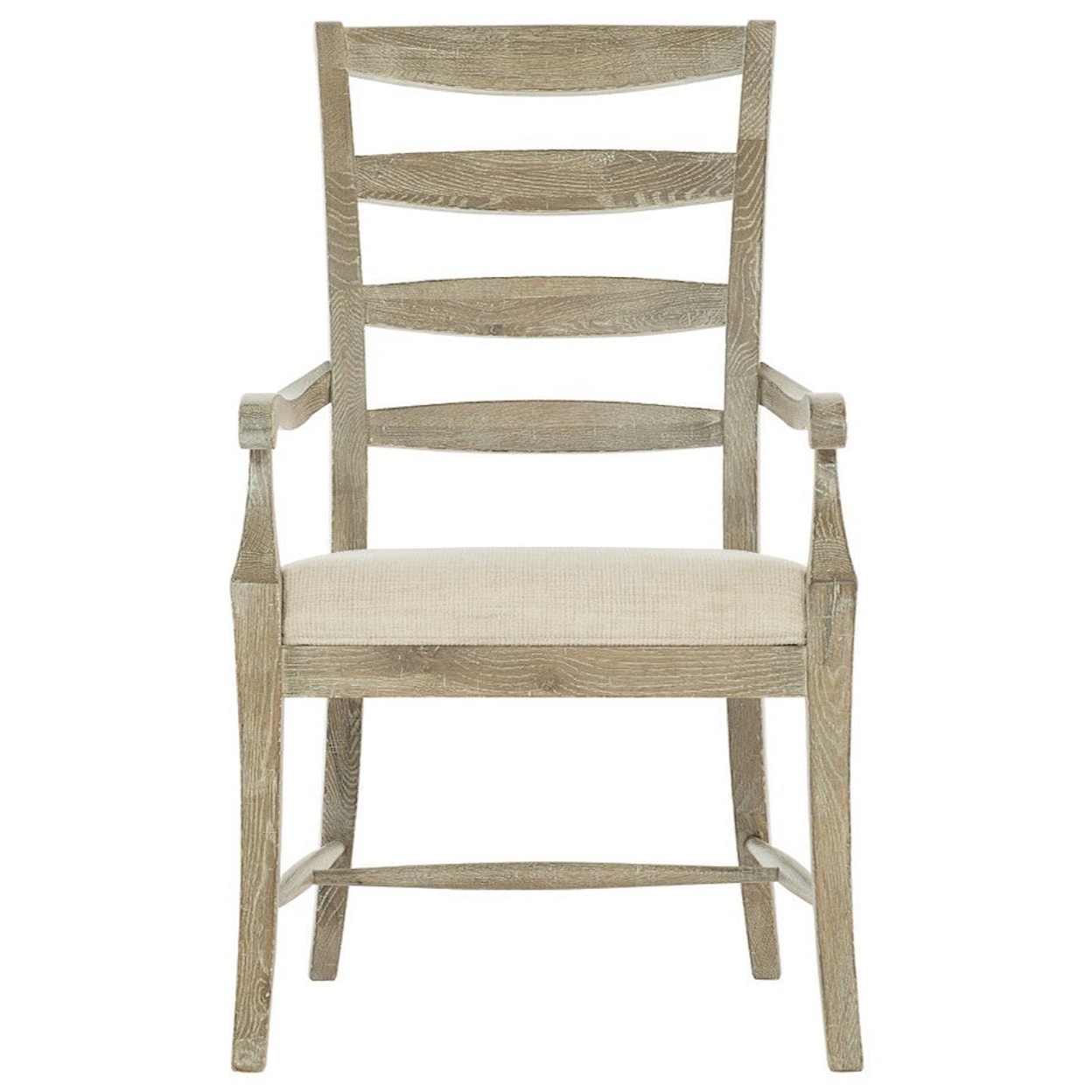 Bernhardt Rustic Patina Customizable Ladderback Arm Chair