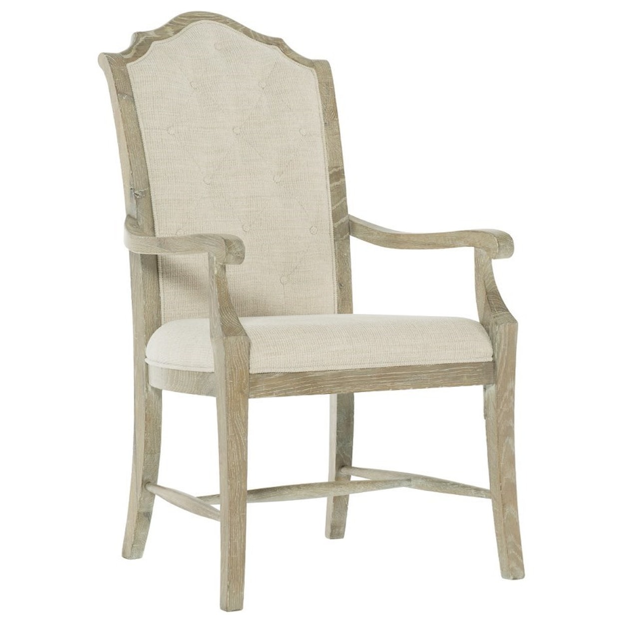 Bernhardt Rustic Patina Customizable Arm Chair