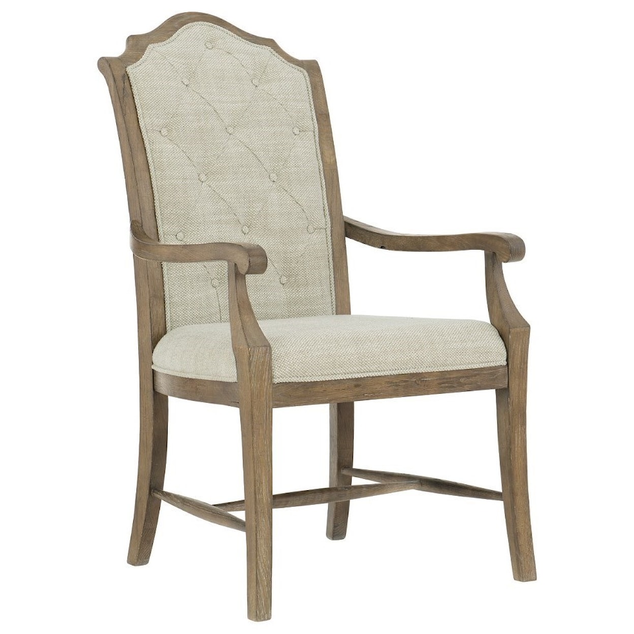 Bernhardt Rustic Patina Customizable Arm Chair