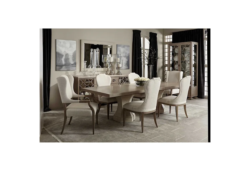Santa Barbara 7-Piece Table and Chair Set by Bernhardt at Baer's Furniture