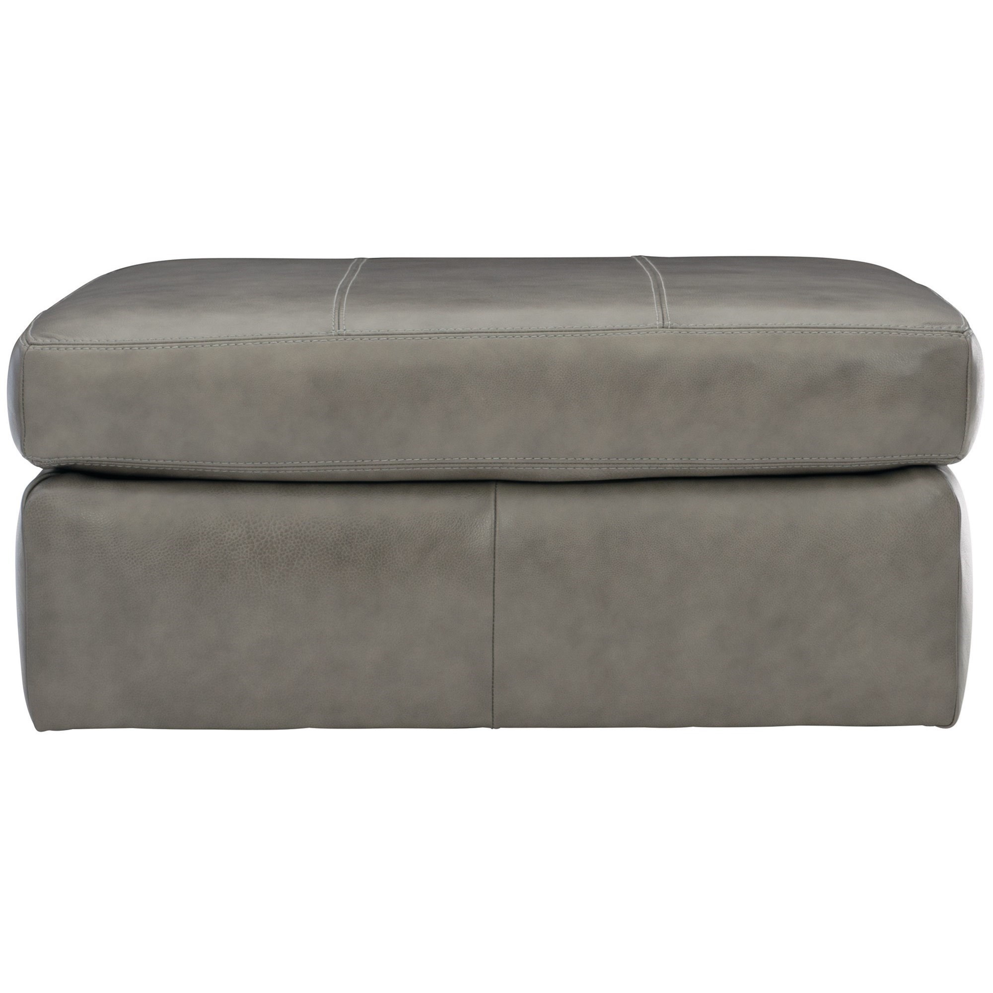 Bernhardt outlet leather ottoman