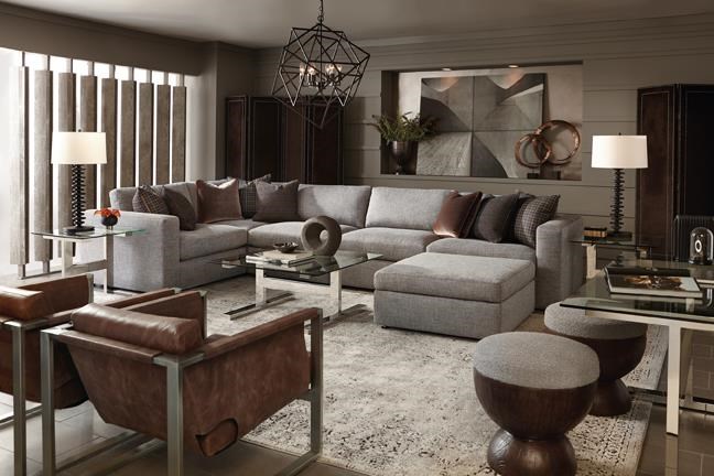Bernhardt Stafford Stafford Sectional | Sprintz Furniture | Stationary  Living Room Groups