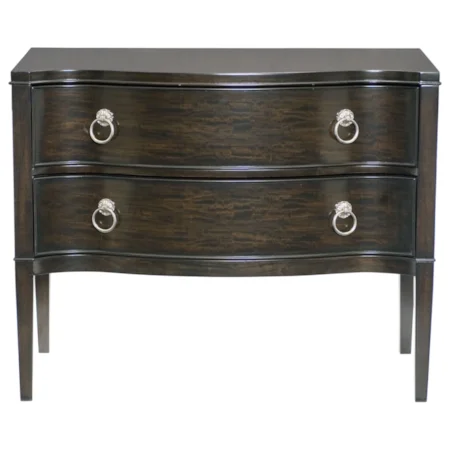 Nightstand with 2 Drawers
