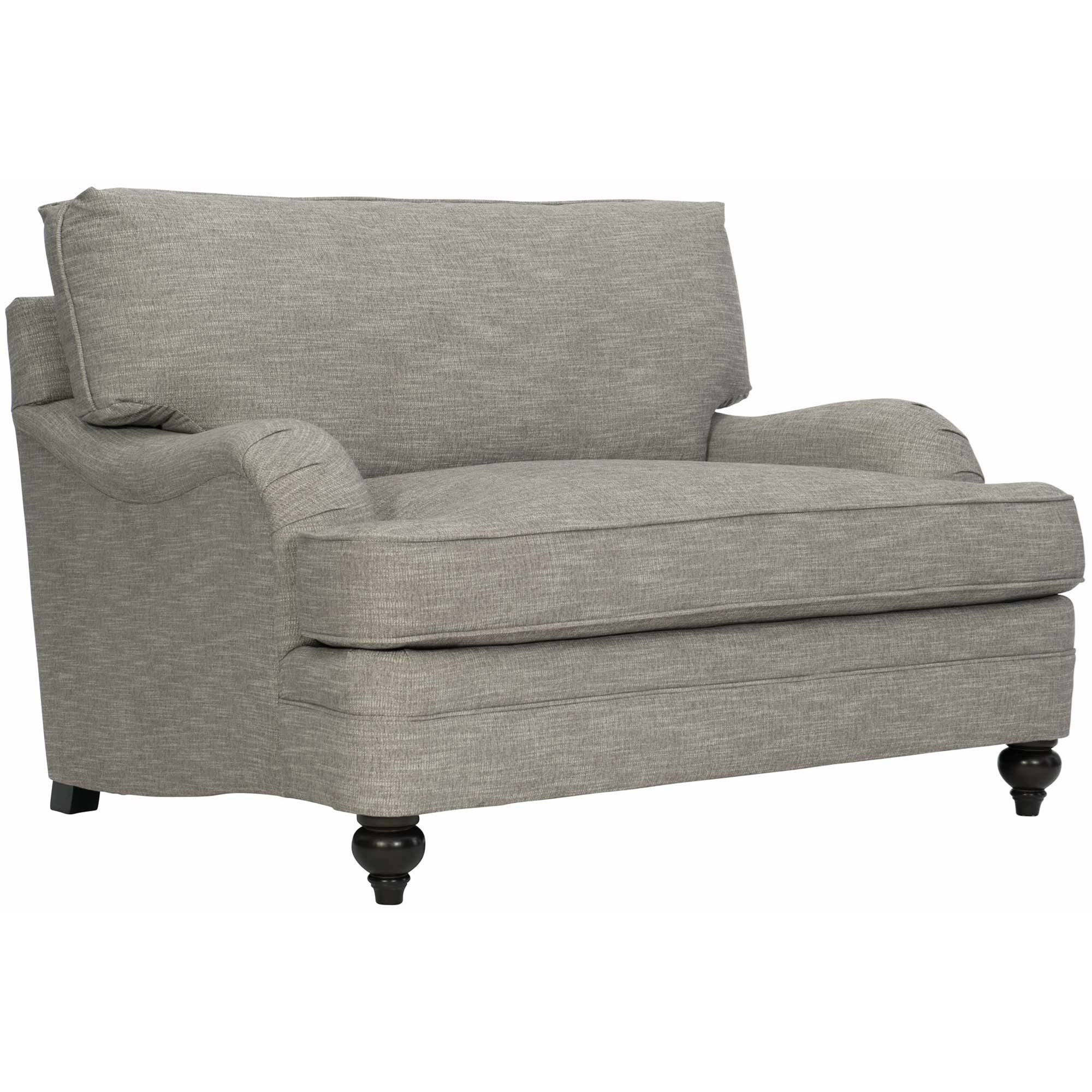Bernhardt Tarleton Transitional Chair and a Half Malouf
