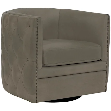 Palazzo Fabric Swivel Chair