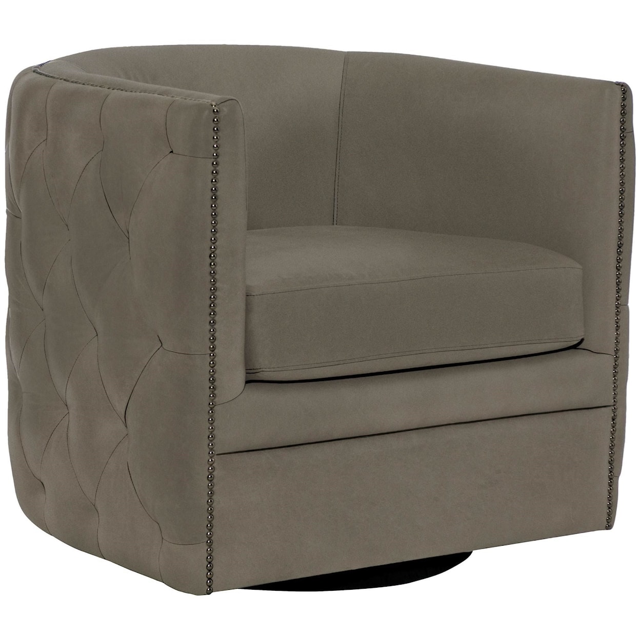 Bernhardt Upholstered Accents Palazzo Swivel Chair