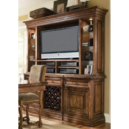 Entertainment Buffet and Hutch