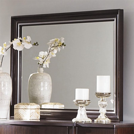 Contemporary Beveled Mirror