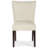 Set of 2 Contemporary Upholstered Dining Chairs