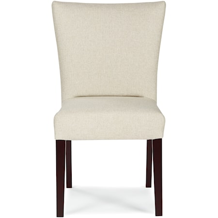 Set of 2 Contemporary Upholstered Dining Chairs