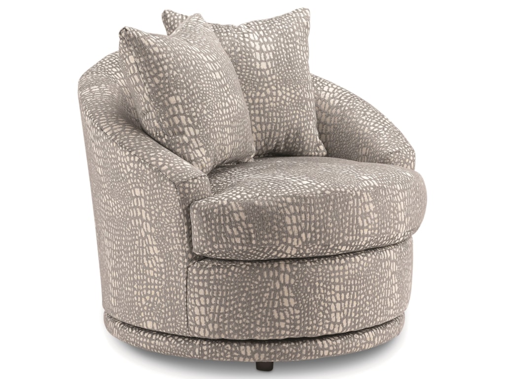 Best Home Furnishings Alanna Contemporary Barrel Back Swivel Chair Best Home Furnishings Alanna Contemporary Barrel Back Swivel Chair