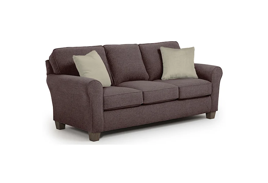 Annabel Custom 3 Over 3 Sofa by Best Home Furnishings at Conlin's Furniture