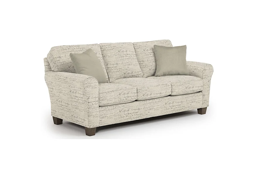 Annabel Custom 3 Over 3 Sofa by Best Home Furnishings at VanDrie Home Furnishings