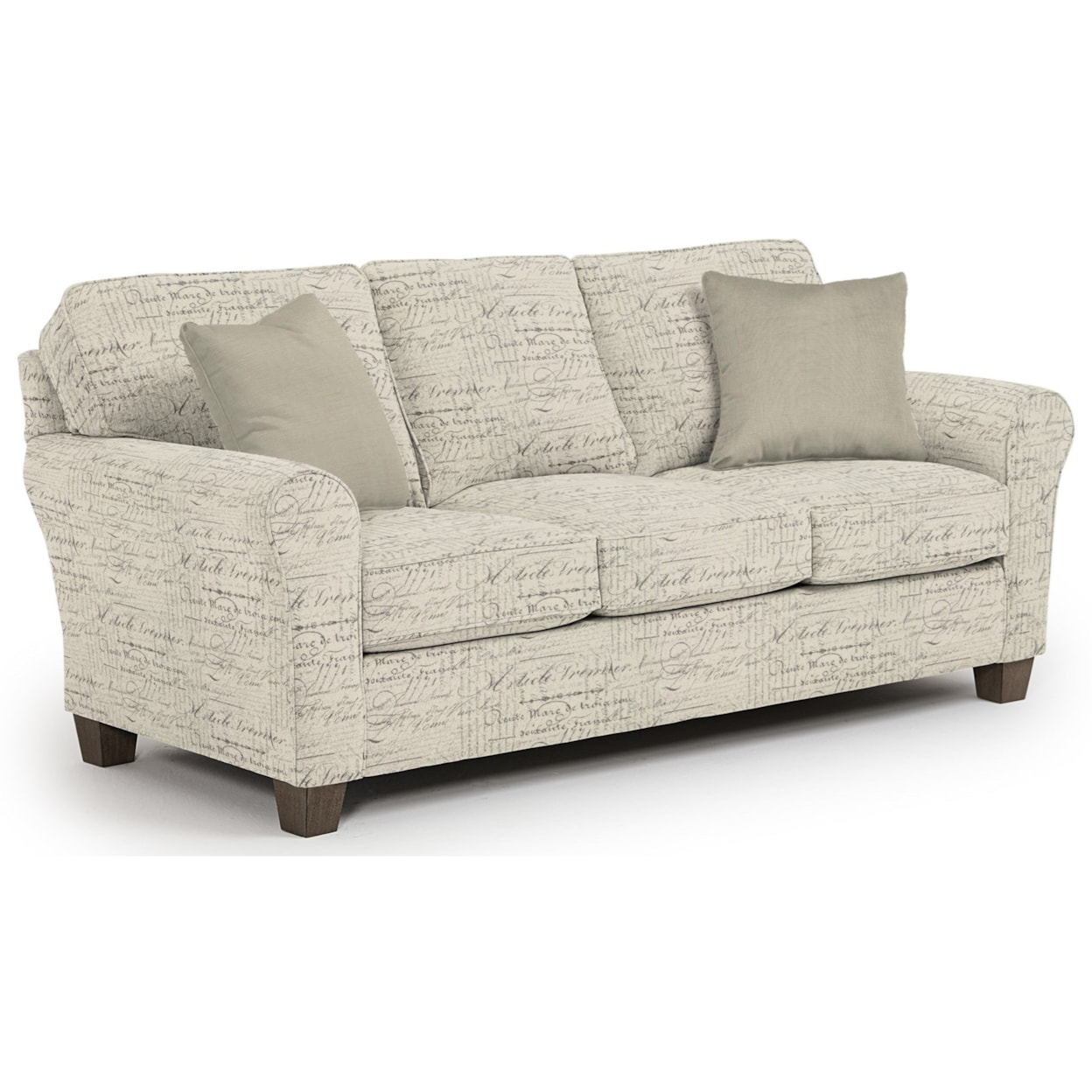 Best Home Furnishings Annabel Custom 3 Over 3 Sofa