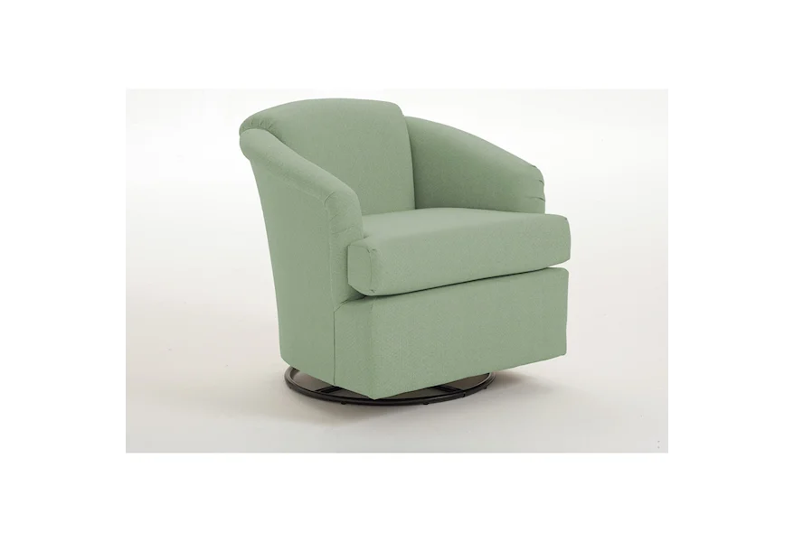 Cass Cass Swivel Chair by Best Home Furnishings at Mueller Furniture