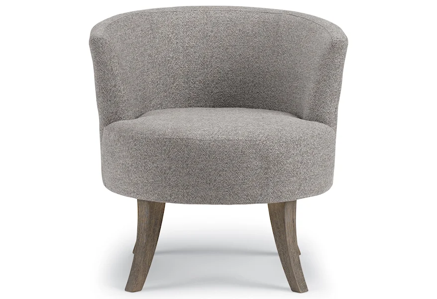 Best Xpress - Steffen Swivel Barrel Chair by Best Home Furnishings at VanDrie Home Furnishings