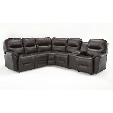 Six Piece Reclining Sectional Sofa