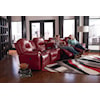 Bravo Furniture Bodie 4-Seater Power Reclining Home Theater Group