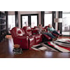 Best Home Furnishings Bodie 4-Seater Power Reclining Home Theater Group