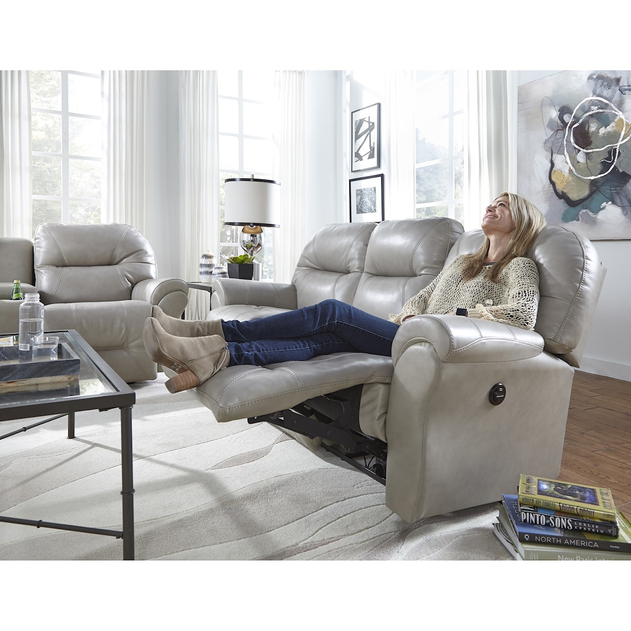 Best Home Furnishings Bodie Power Motion Sofa