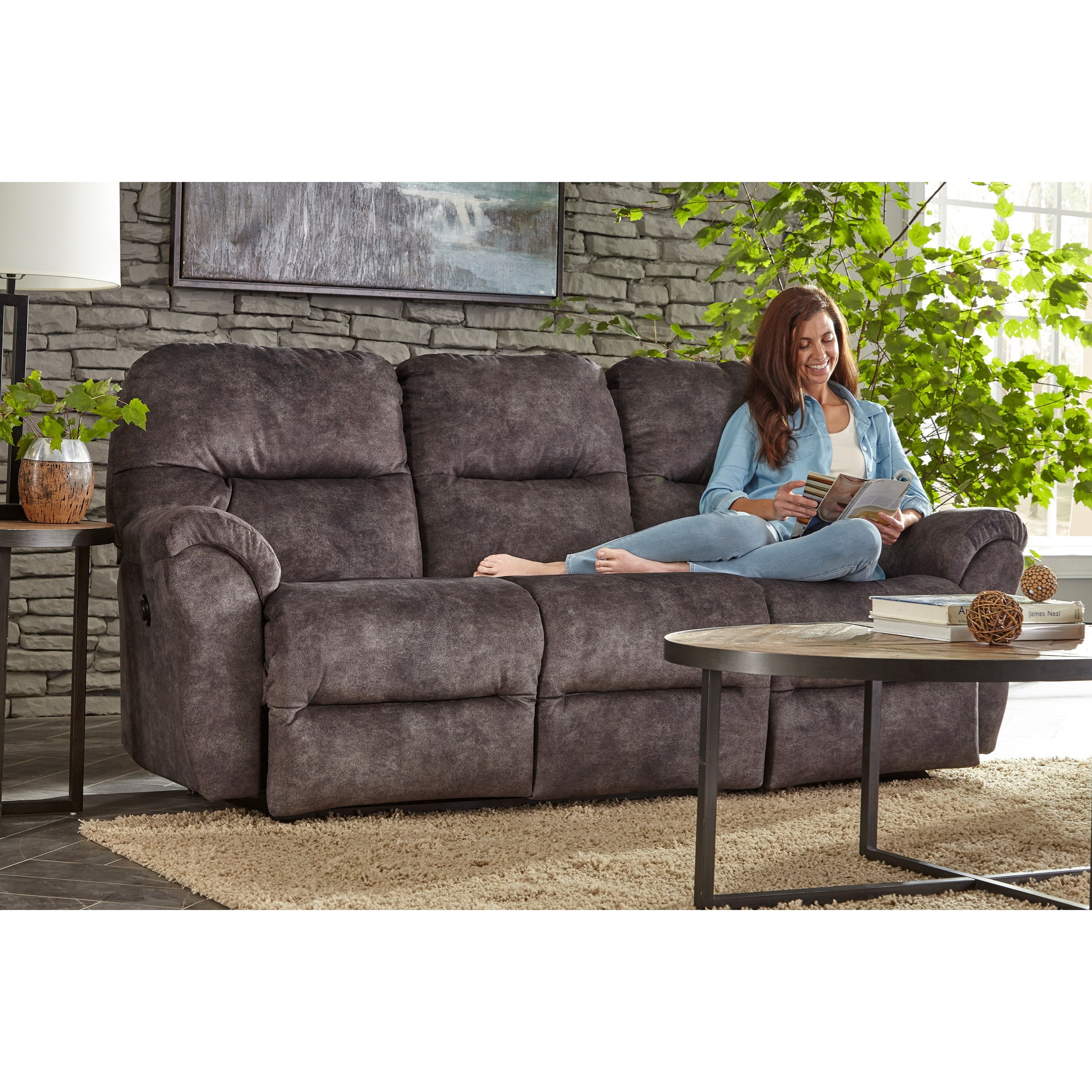 Best Home Furnishings Bodie S760RP4 Power Reclining Sofa Baer's