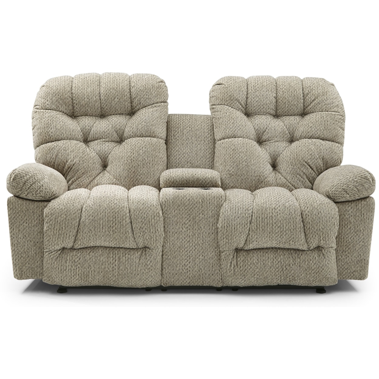 Best Home Furnishings Bolt Rocker Console Loveseat