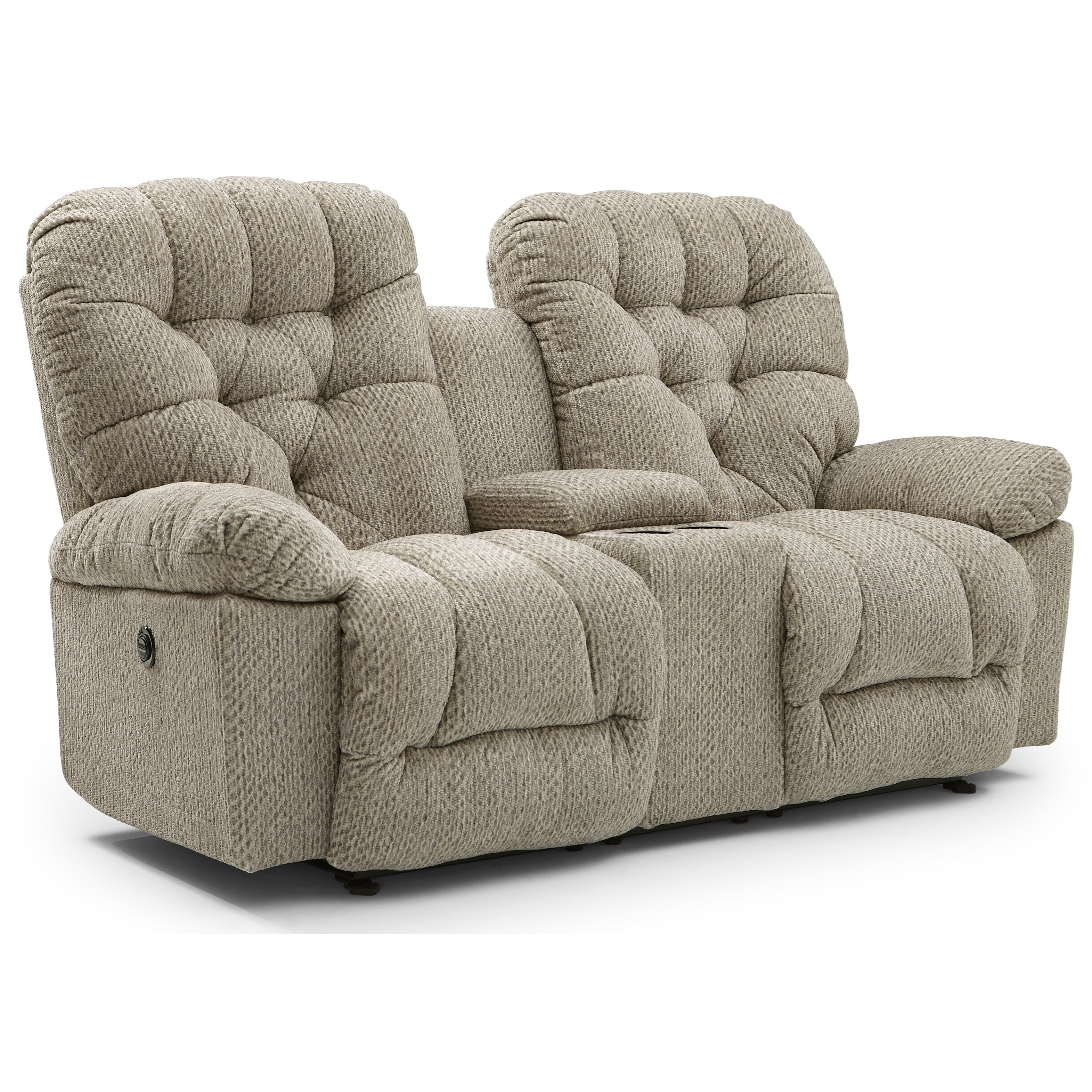 Best Home Furnishings Bolt L710RC7 Rocker Console Loveseat with