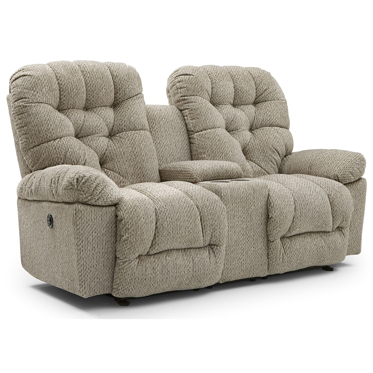 Best Home Furnishings Bolt Space Saving Console Loveseat