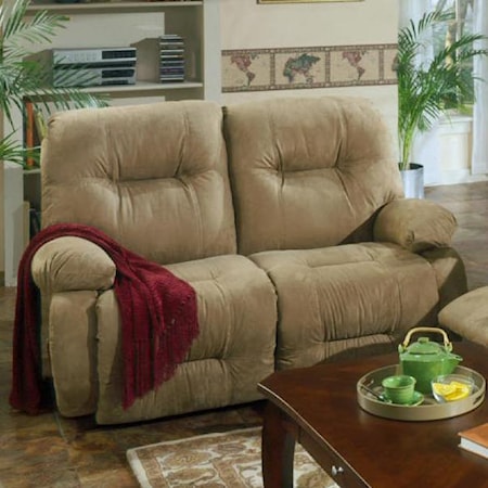 Power Reclining Loveseat with Power Tilt Headrest