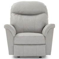 Casual Power Swivel Glider  Recliner with Power Headrest