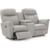 Best Home Furnishings Caitlin Rocking Reclining Console Loveseat