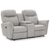 Best Home Furnishings Caitlin Reclining Power Space Saver Console Loveseat