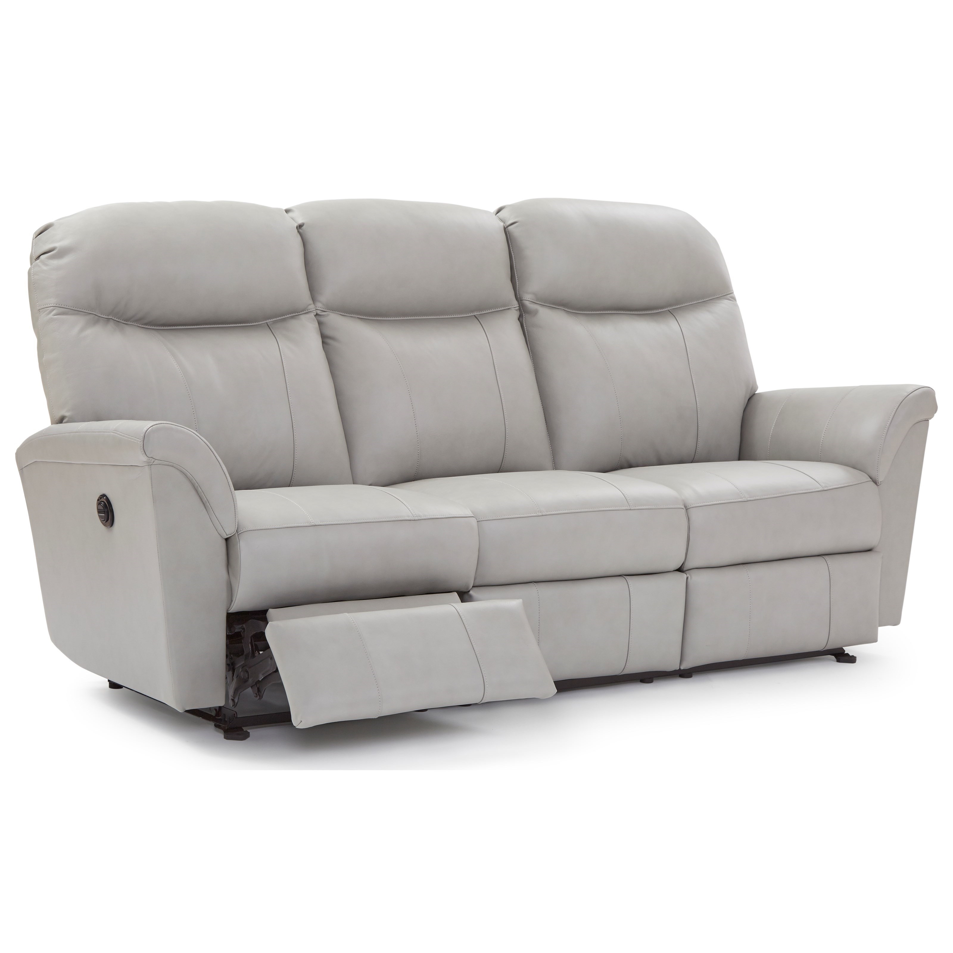 Power Reclining Space Saver Sofa