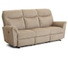 Best Home Furnishings Caitlin Reclining Space Saver Sofa