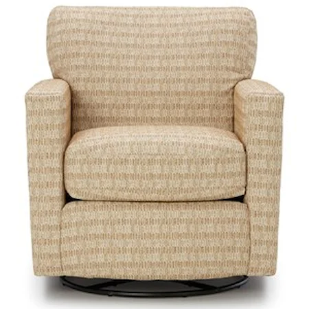 Contemporary Swivel Glider Chair