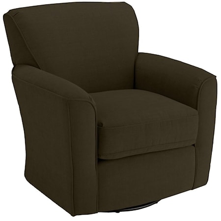 Kaylee Swivel Barrel Chair