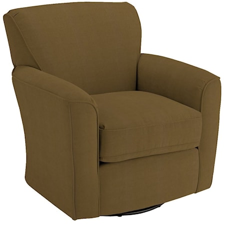 Kaylee Swivel Barrel Arm Chair