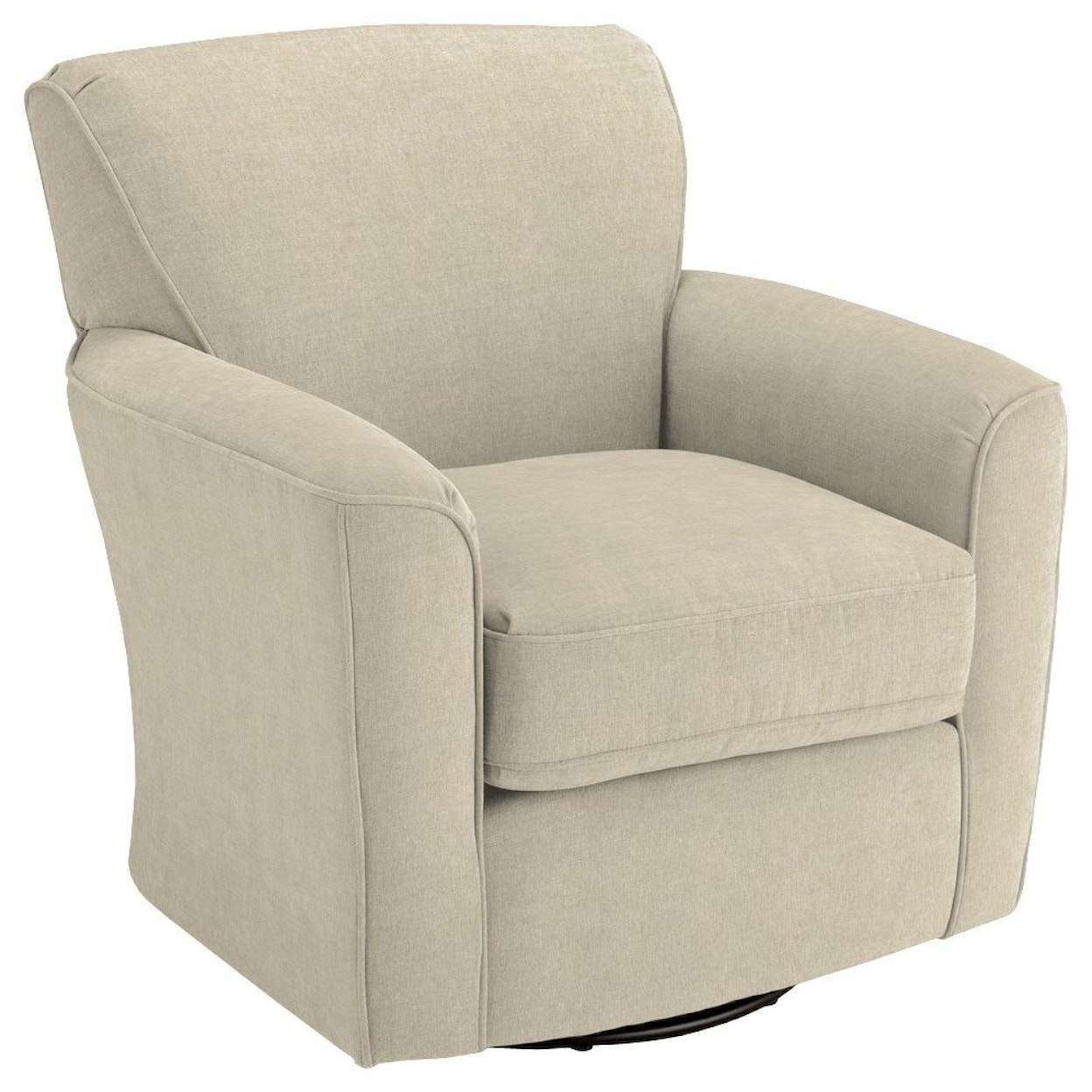 Best Home Furnishings  Kaylee Swivel Barrel Chair