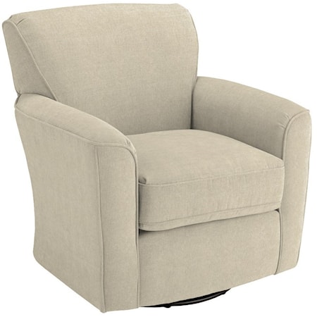 Kaylee Swivel Barrel Chair