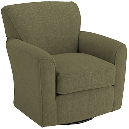 Kaylee Swivel Barrel Chair