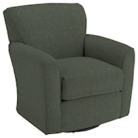 Kaylee Swivel Barrel Arm Chair