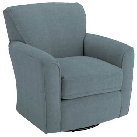 Kaylee Swivel Barrel Chair