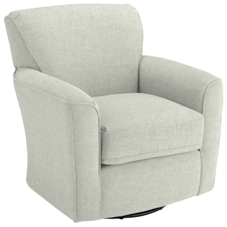 Kaylee Swivel Barrel Chair