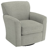 Kaylee Swivel Barrel Arm Chair