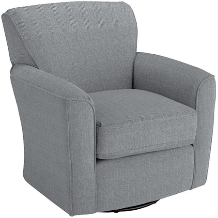 Kaylee Swivel Barrel Chair