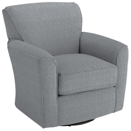 Kaylee Swivel Barrel Chair
