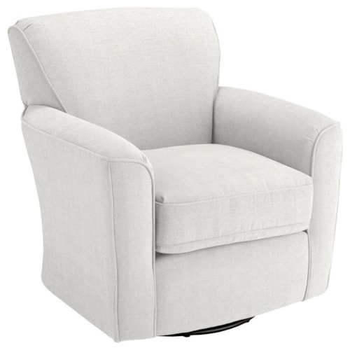 Kaylee Swivel Barrel Arm Chair